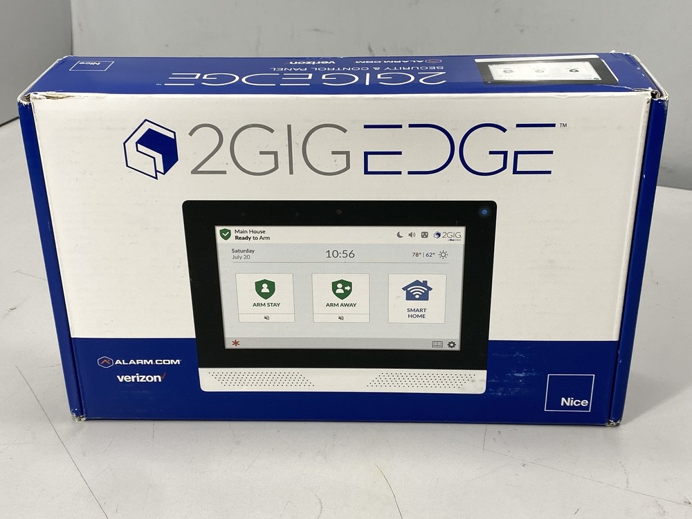 2Gig Edge Wireless Touchscreen Security Control Panel - Verizon LTE