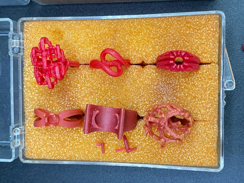 Vintage Le Bourget Wax Ring Patterns Casting Set – 20 Pieces