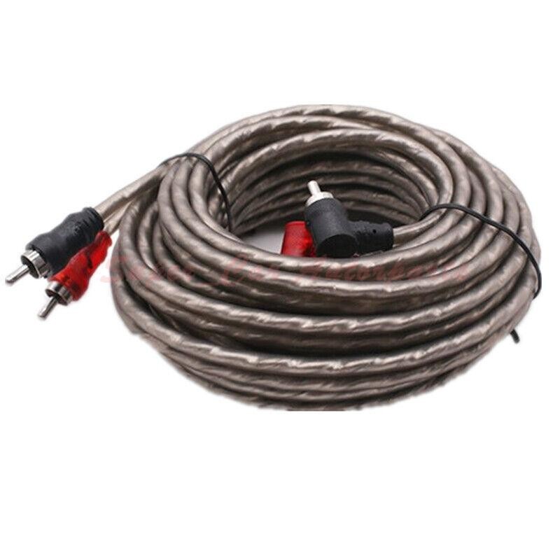 4 Gauge Car Audio Cable Kit Amplifier Install Amp RCA Subwoofer Sub Wiring 2300W