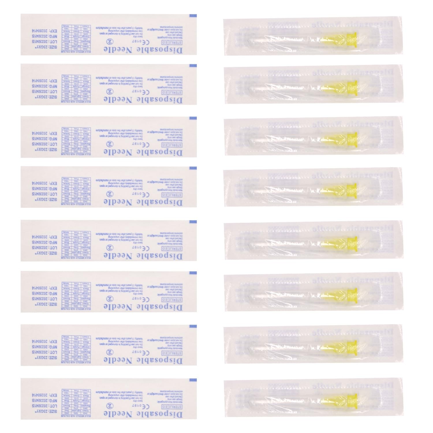 30 Gauge 1 Inch Needle: 100 Pcs Luer Lock Needles - 30G-1 IN 25mm