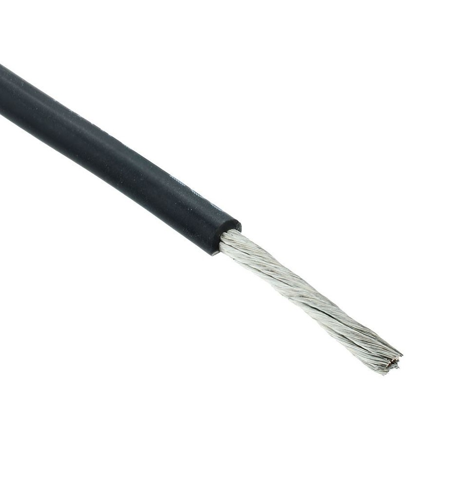 2m Black 16AWG Silicone 252/0.08mm Stranded Wire Cable