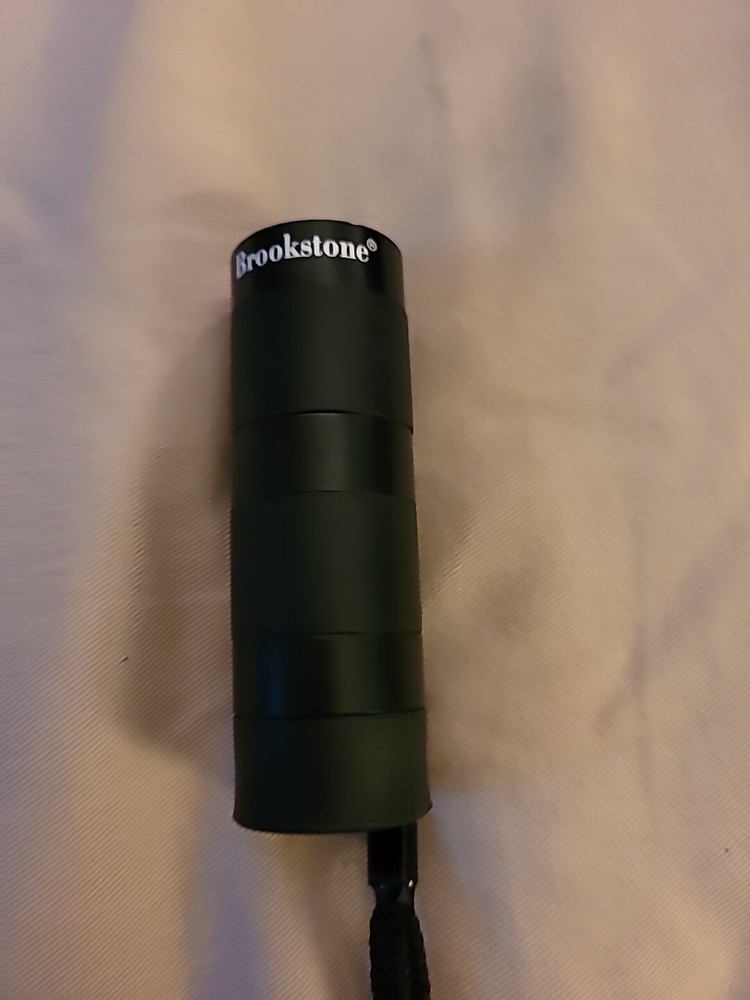 Brookstone Golf Scope 5x20 mm with Leather Case, Clear Scope, About 3 in. length