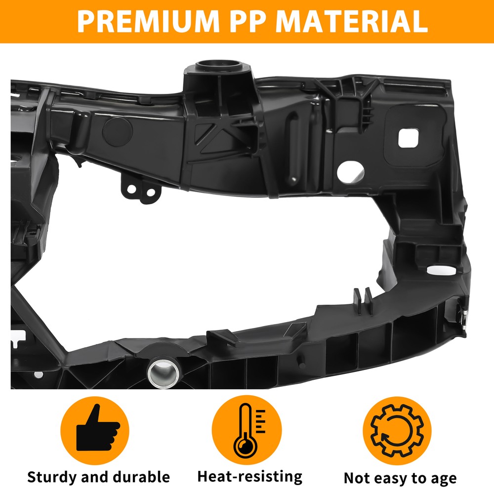 Black Front Upper Radiator Support Core For Ford Transit Connect Van 2014-2023