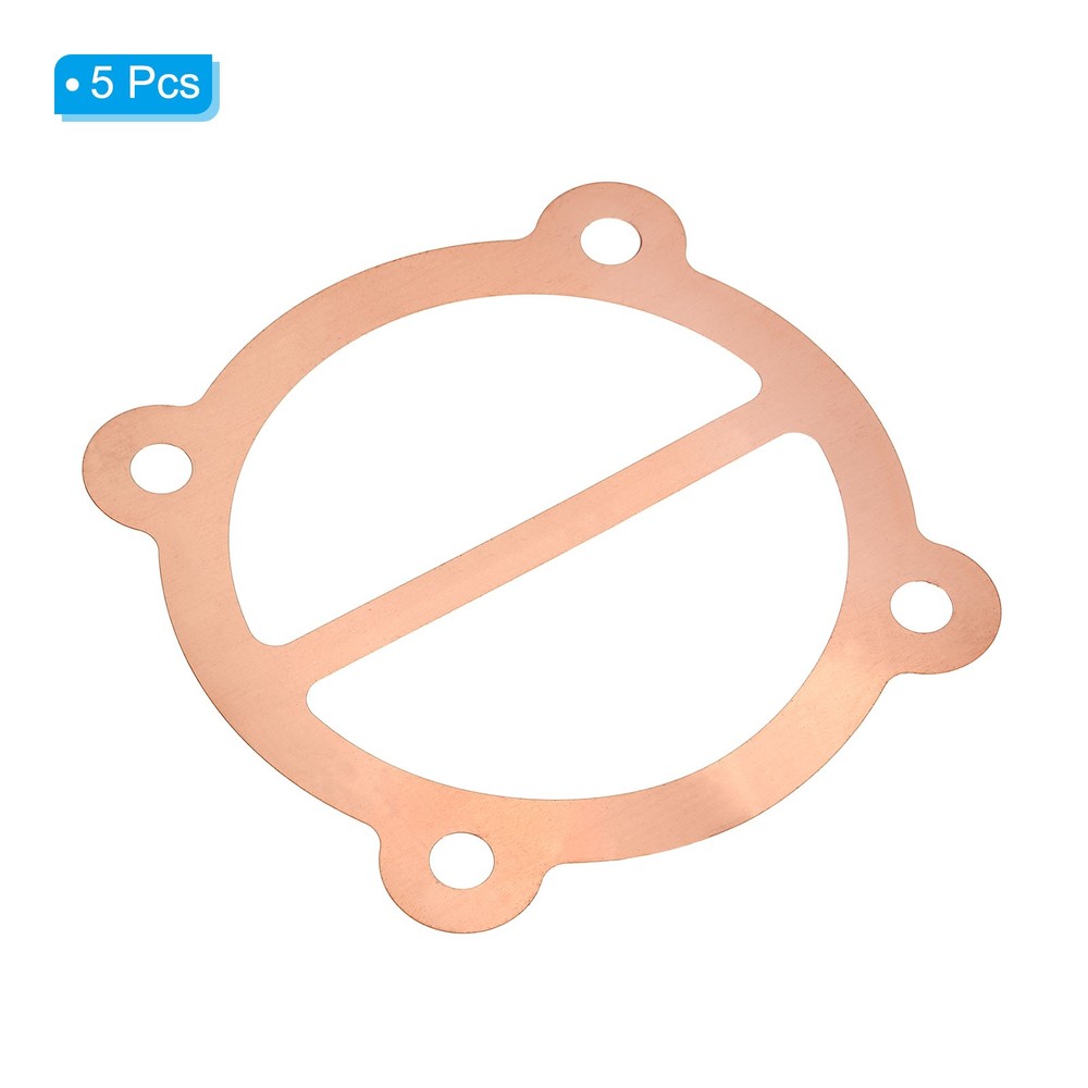 Air Compressor Head Gasket Kit, 5 Pack 65mm Copper Gasket Replacement