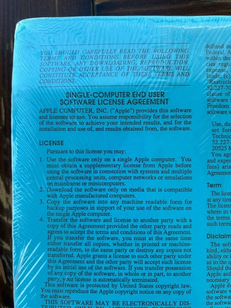 Apple MPW Programmer’s Workshop Reference v1.0 APDA Manual w/ Disk