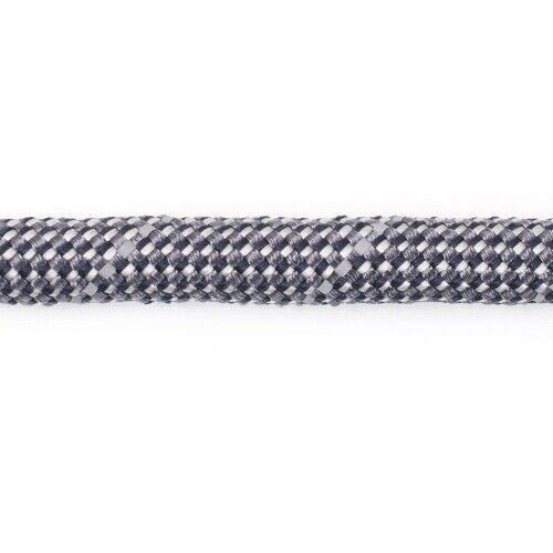 No Pull Dog Leash for Medium Dogs - Grey Nylon, Easy Control,Comfortable Walking