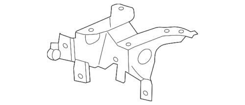 Genuine Ford Support Bracket 5F9Z-10A666-AA