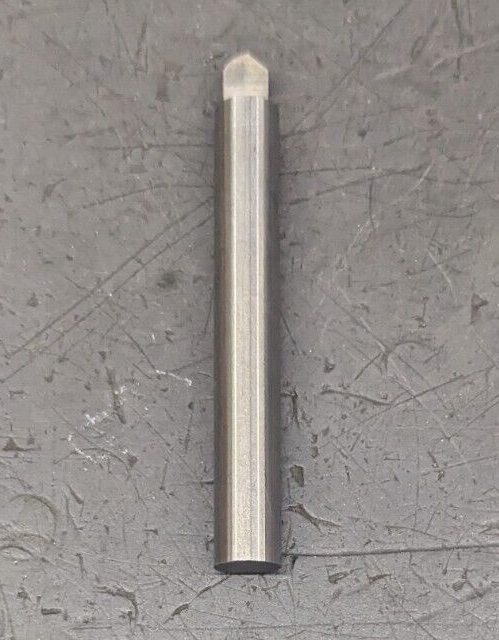 SOLID CARBIDE Veining Router Bit 3/16" Cut Dia 1/4" Shank 1/4" CL 3/32" Radius