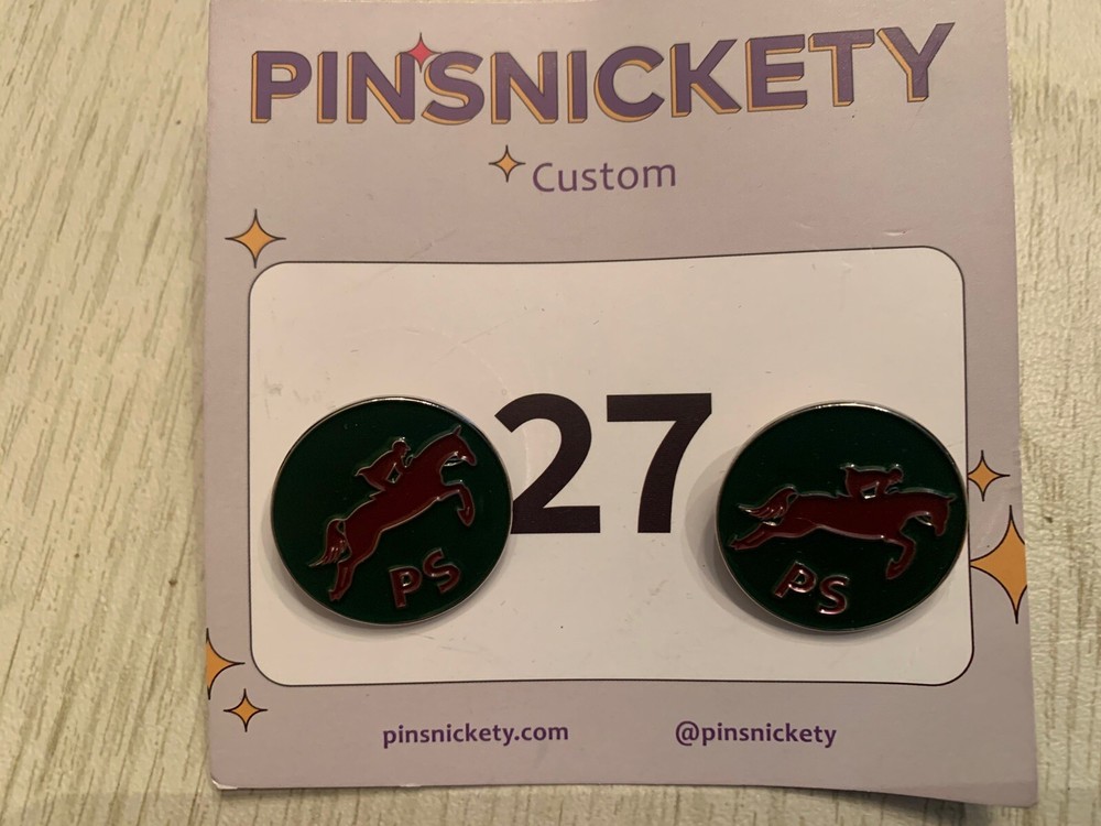 Punchestown Stable Pinsnickety Designer Pins