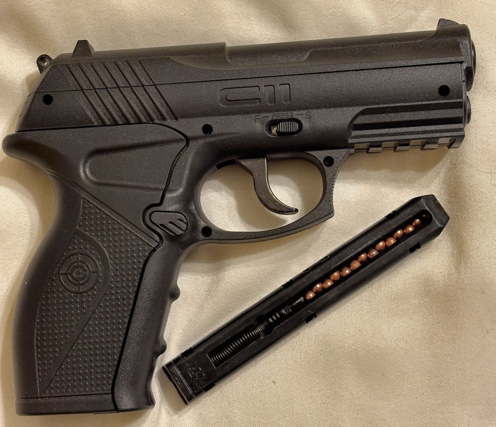 Crosman C11 Semi-Automatic CO2 BB Air Pistol