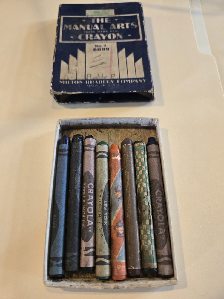Milton Bradley Company Crayon