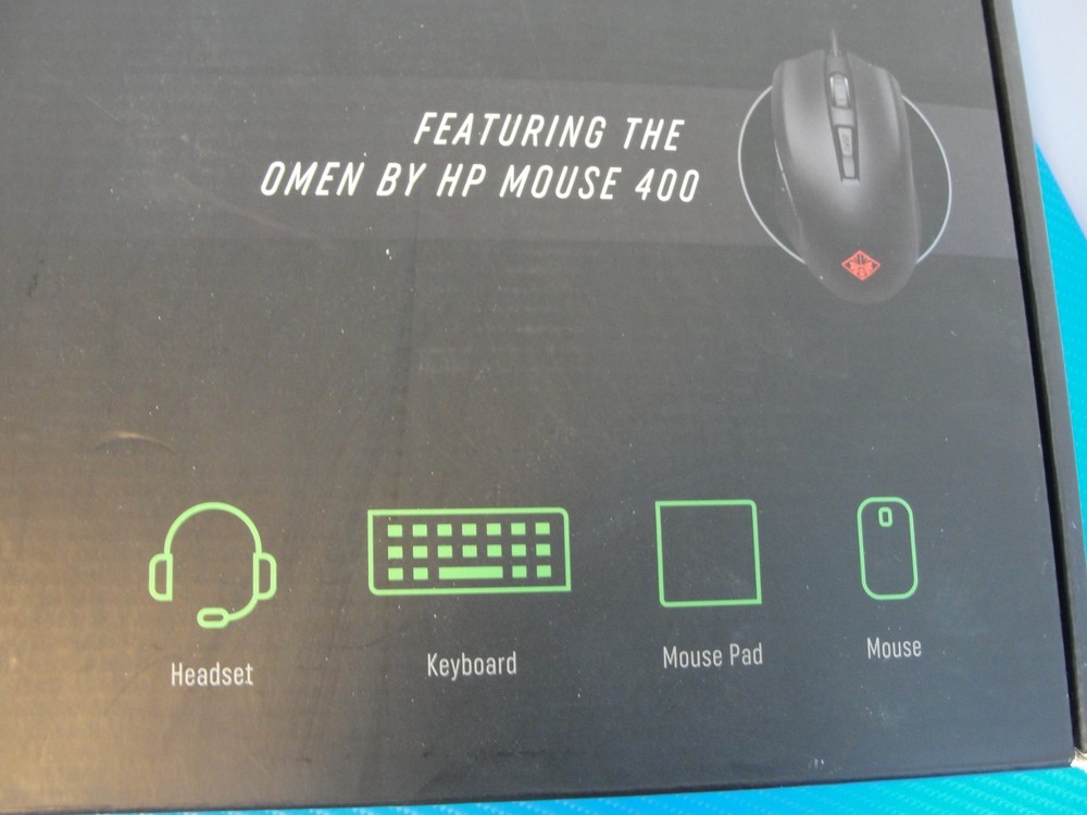 HP Gaming Mouse, Keyboard, Headset, Pad (HP Gaming Kit)