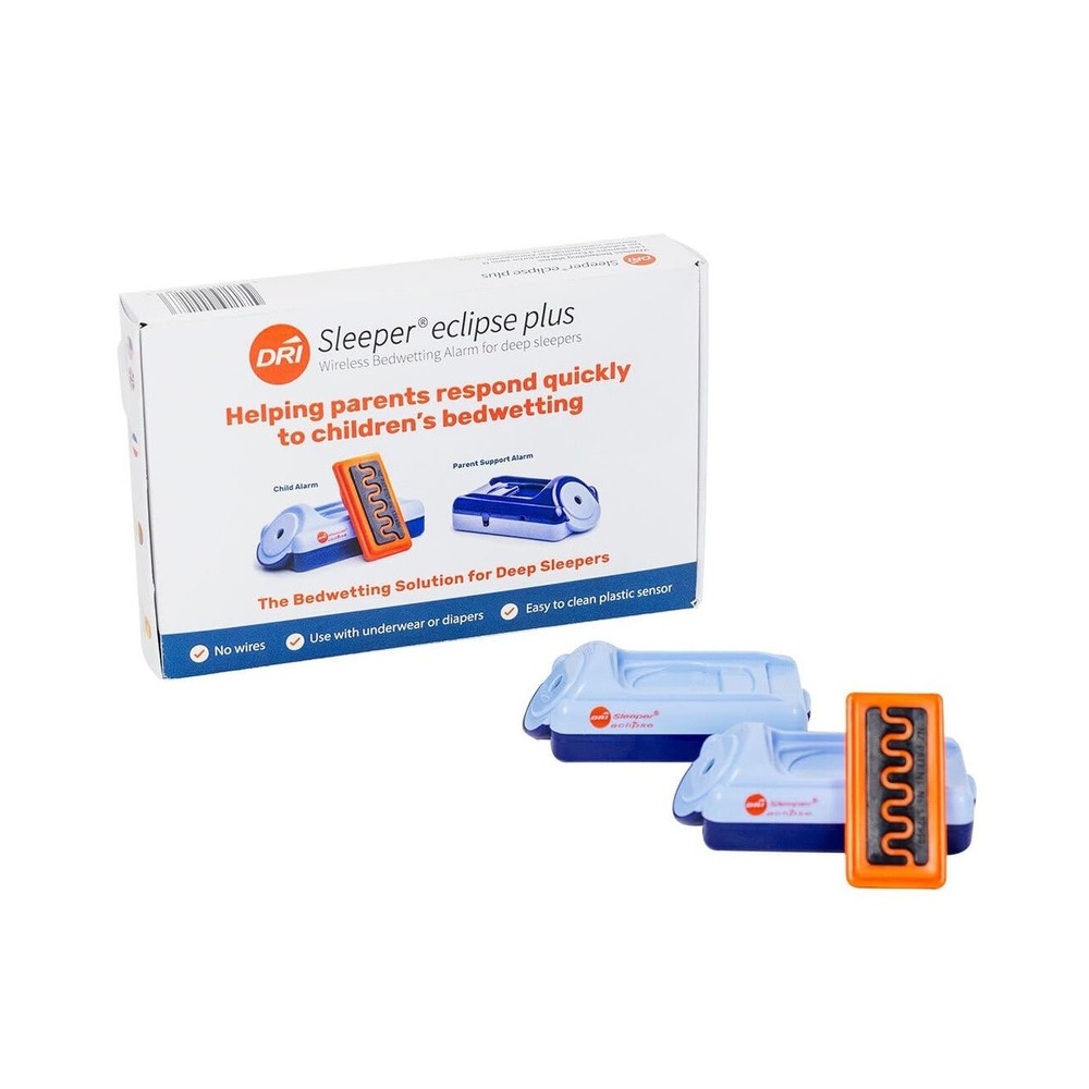 Eclipse Plus - Wireless Bedwetting Alarm for Deep Sleepers with Extra Alarm B...