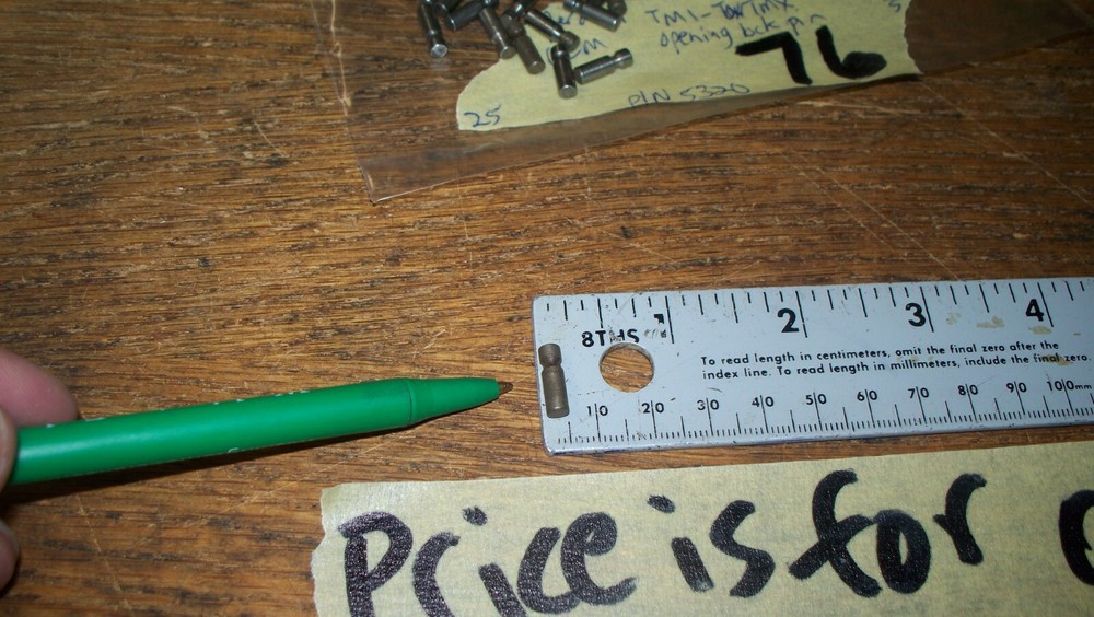 Perazzi, 12ga TM1-TMX models, opening lock pin