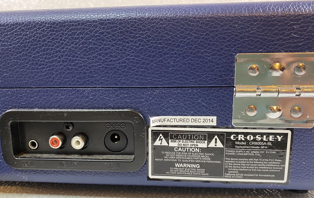 Crosley Cruiser Deluxe Portable 3 Speed Record Player Tested