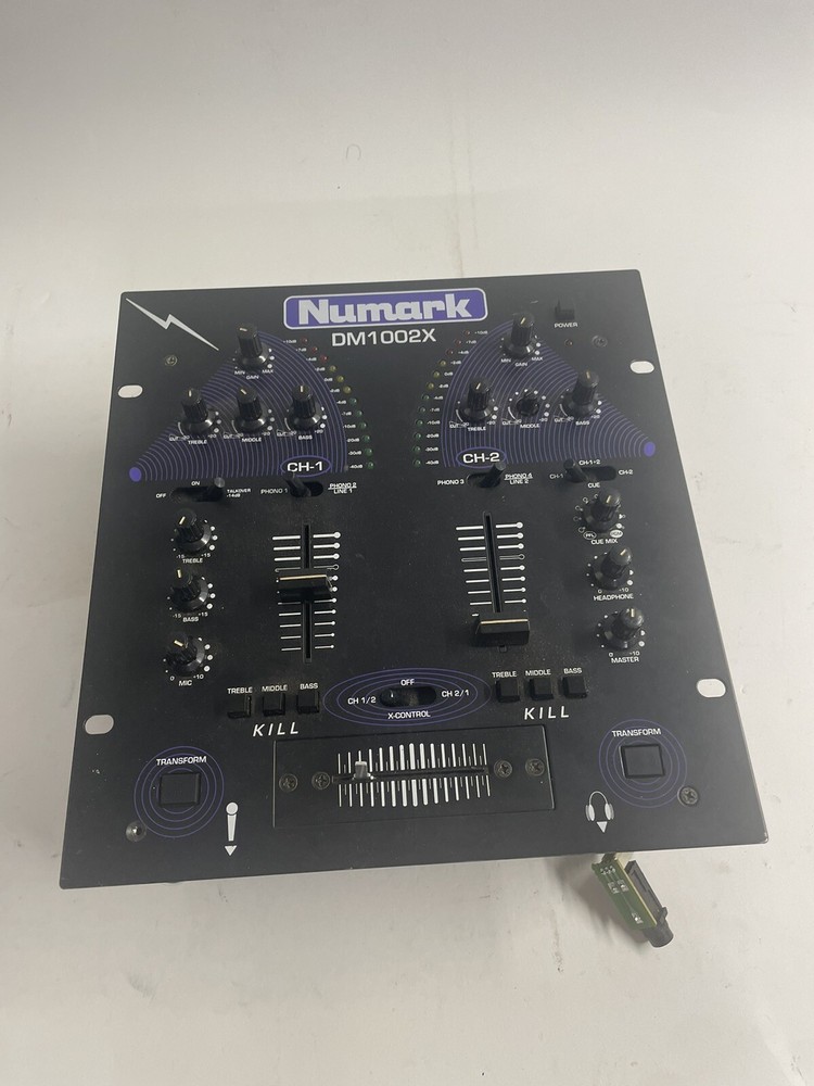 Numark DM1001X DJ Scratch Mixer - Untested Parts