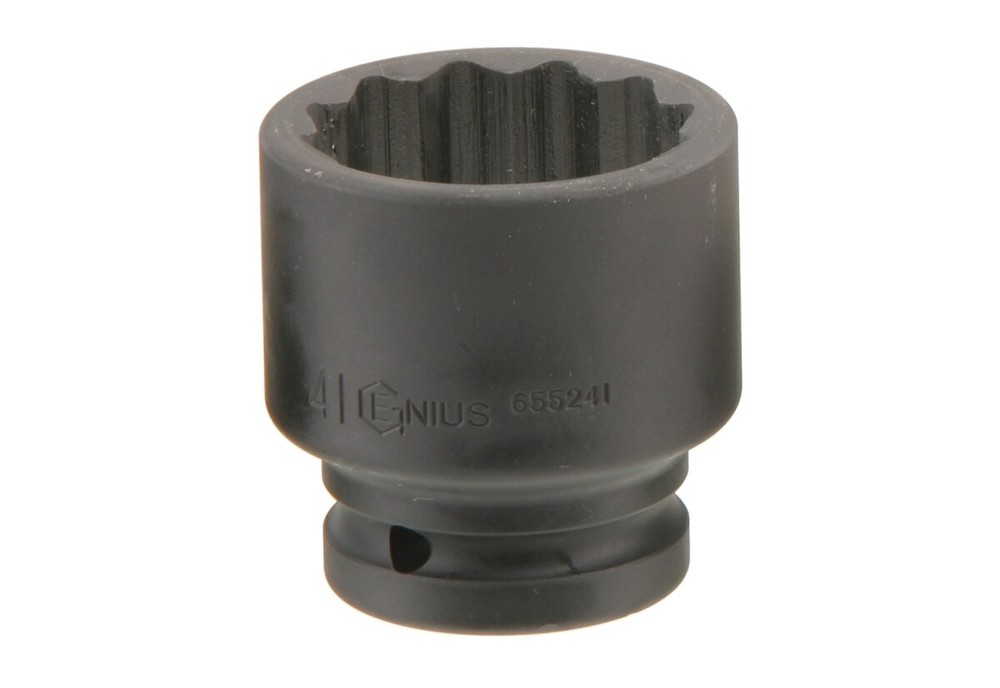Genius Tools 3/4" Dr. 2-3/4" Thin Wall Impact Socket (12-Point) (CR-Mo) - 695288