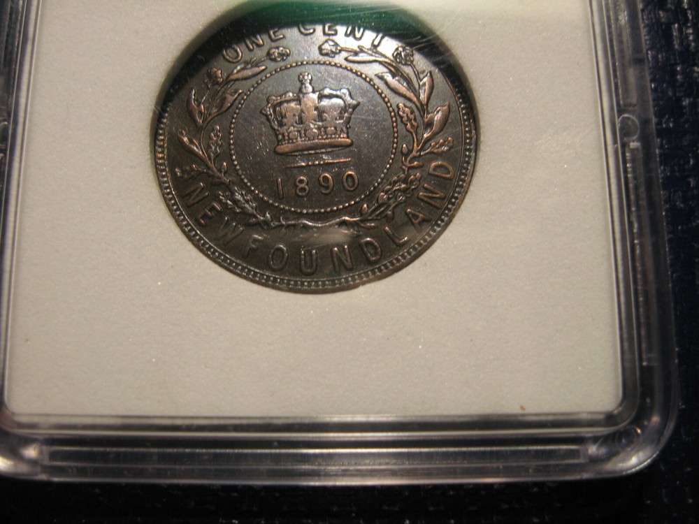 1890 Newfoundland coin set