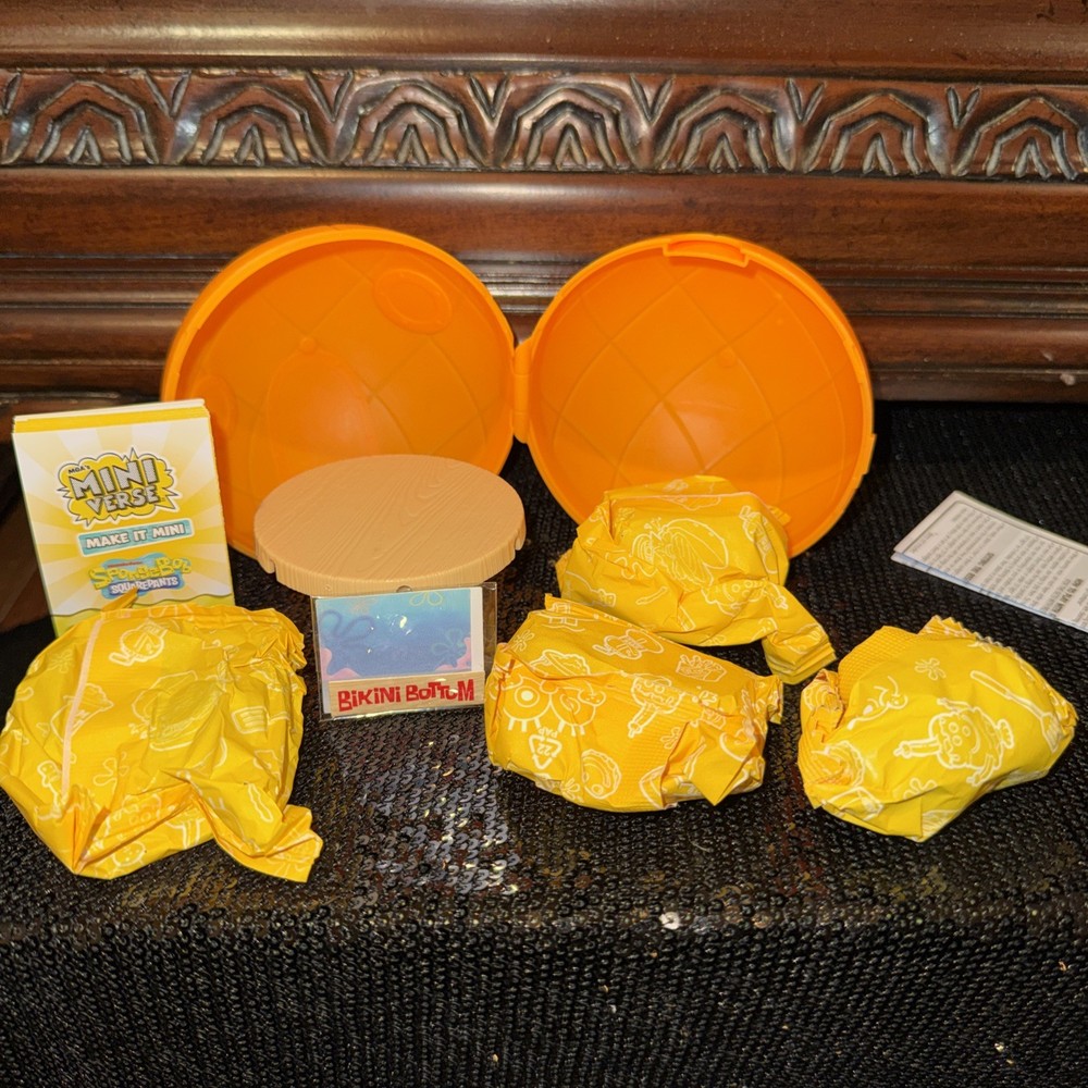 MGA's Miniverse Make It Mini Spongebob Squarepants~HTF Bikini Bottom