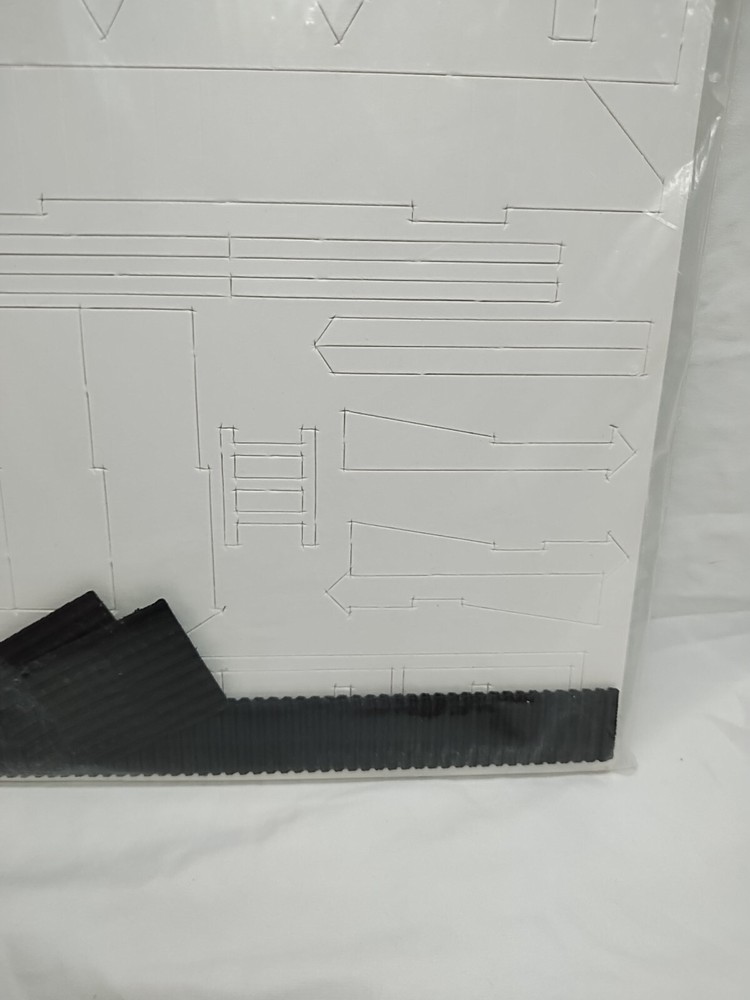 Fukei Kensei RPG Kuruwa Two Wall Sections Miniature Terrain Accessory