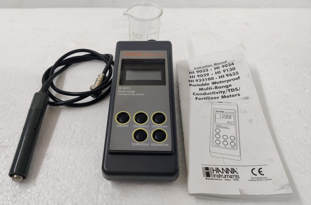HANNA INSTRUMENTS HI9033 MULTI-RANGE CONDUCTIVITY METER