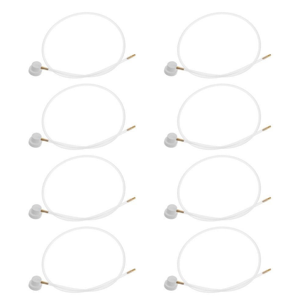8 Pcs Spray Can Nozzle Flexible Extension Hose Adapter for Paint Sprayers