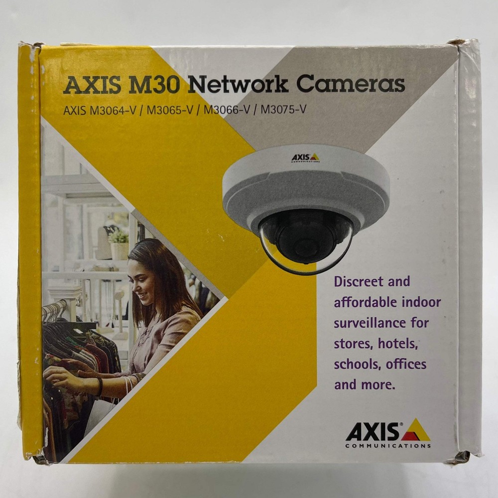New Axis M3065-V Fixed Dome Network Camera 01707-001