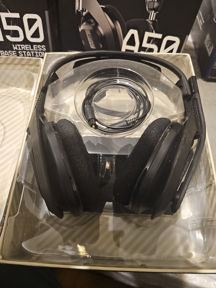 Astros A50 Used headset plus base station And Cable