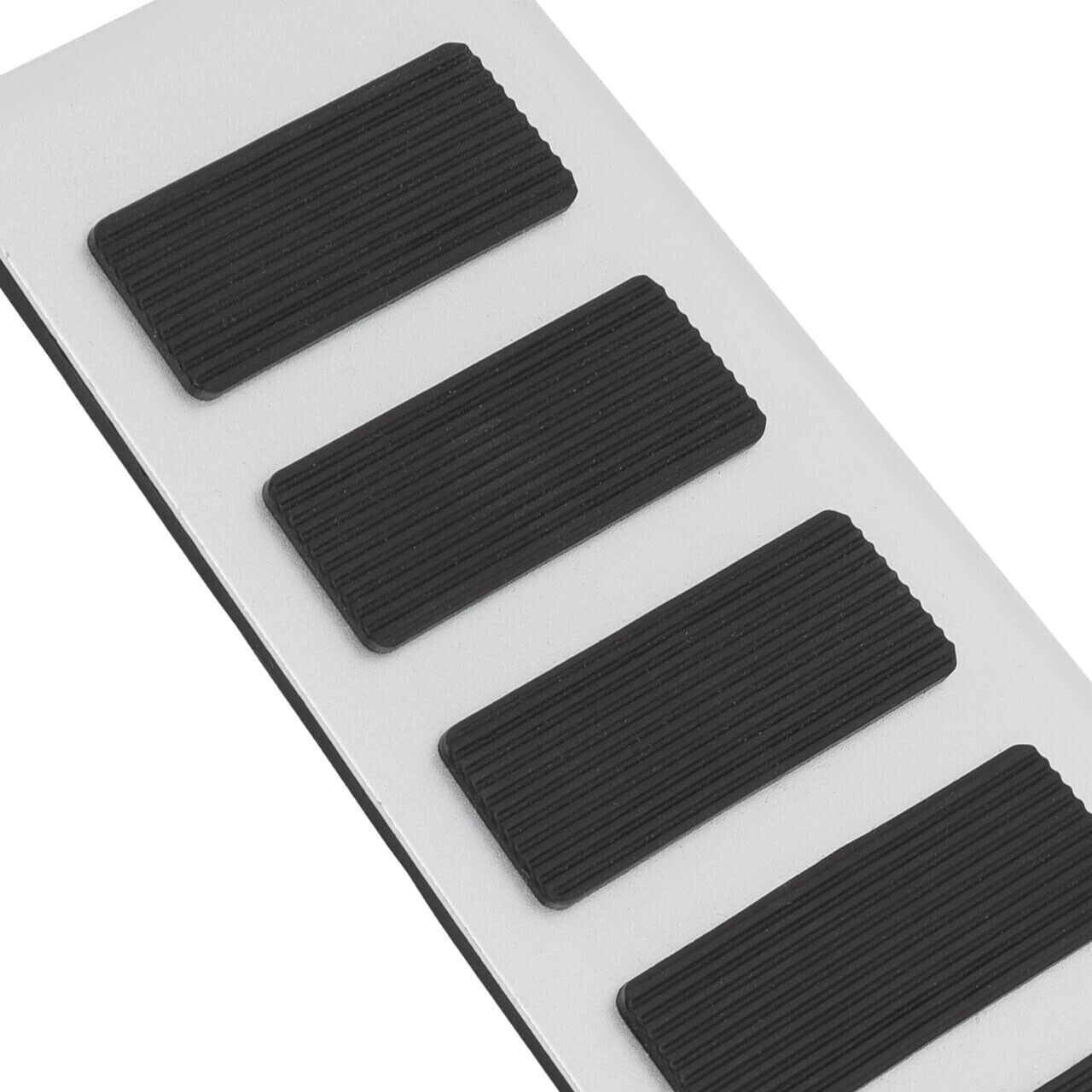 IAG I-Line Dead Pedal Cover in Silver for Ford Bronco 2021+ 2/4 Door