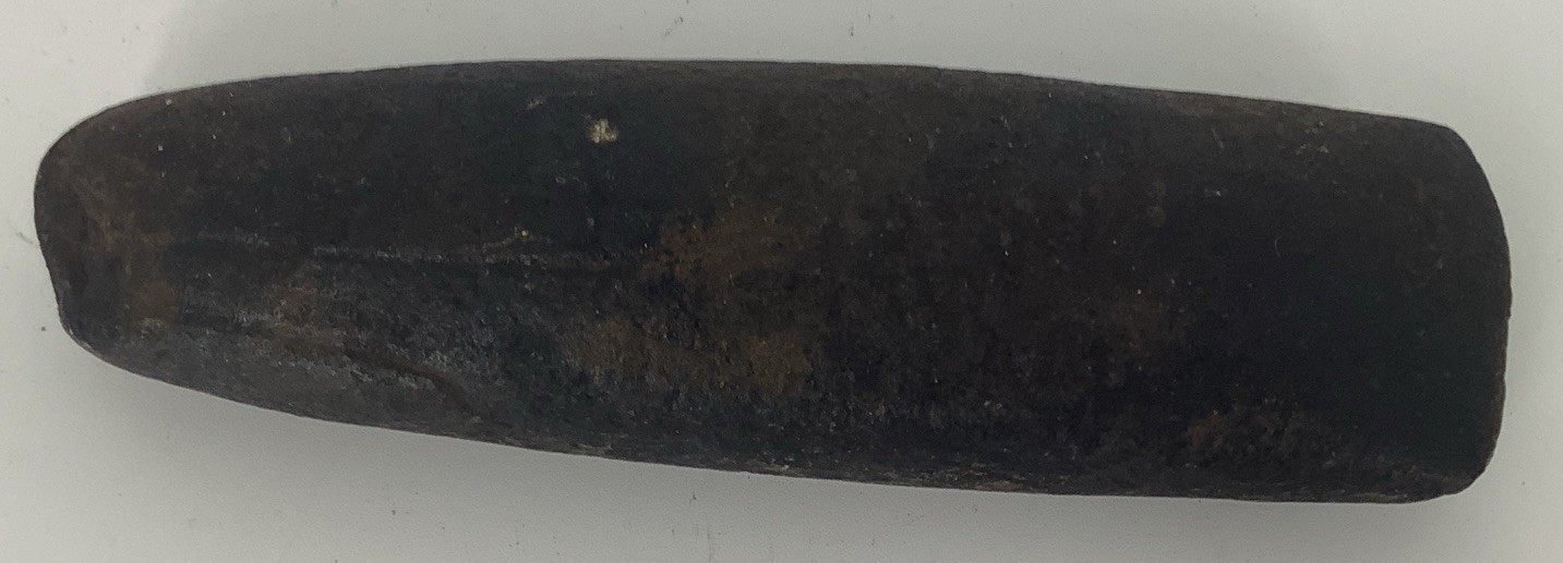 Vintage Native American Fully Shaped Stone Axe Head Artifact 7” X 2” X 1.25”