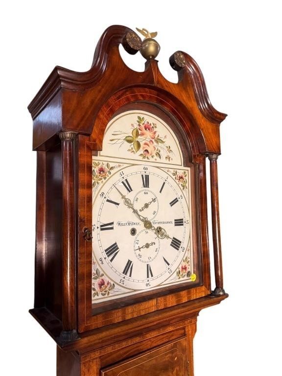 19thc WILLIAM McEWAN TALL CASE CLOCK
