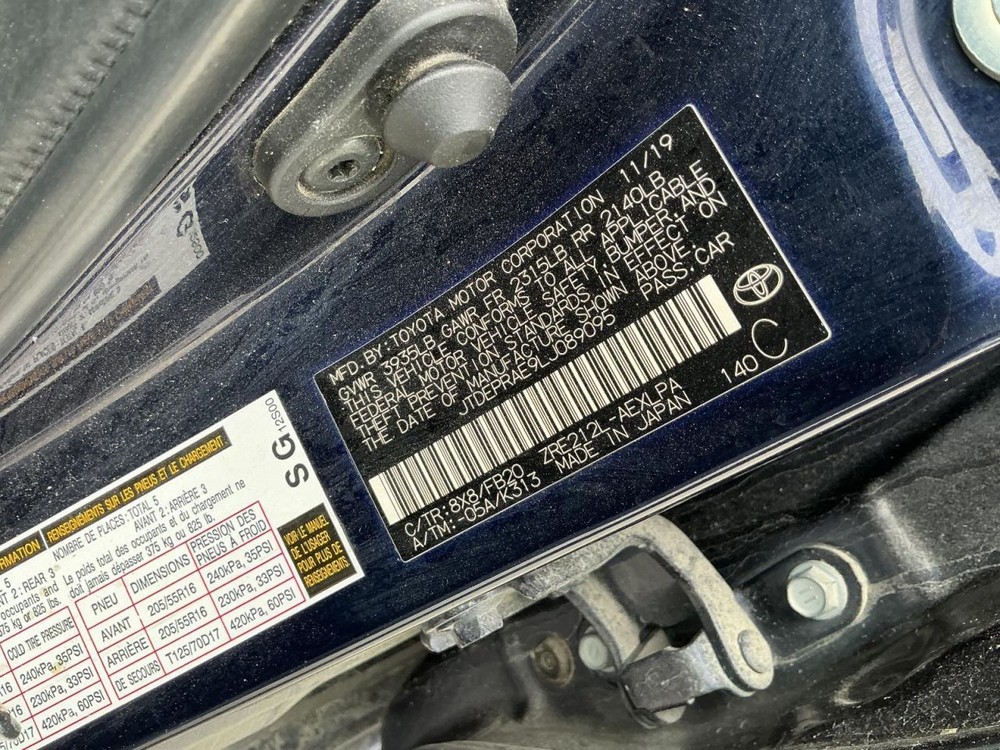 COROLLA 2020 Glove Box 5020809