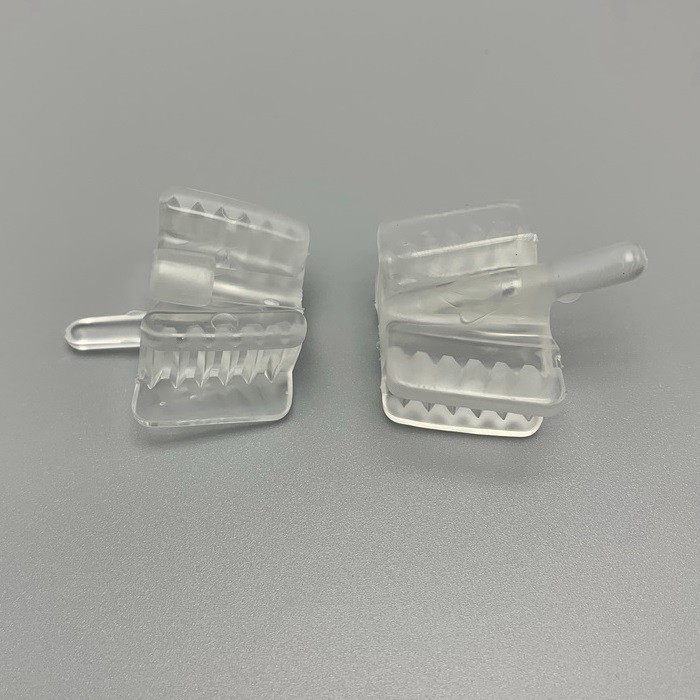 10x Dental Bite Block Rubber Mouth Props Opener with Saliva Ejector Suction tube