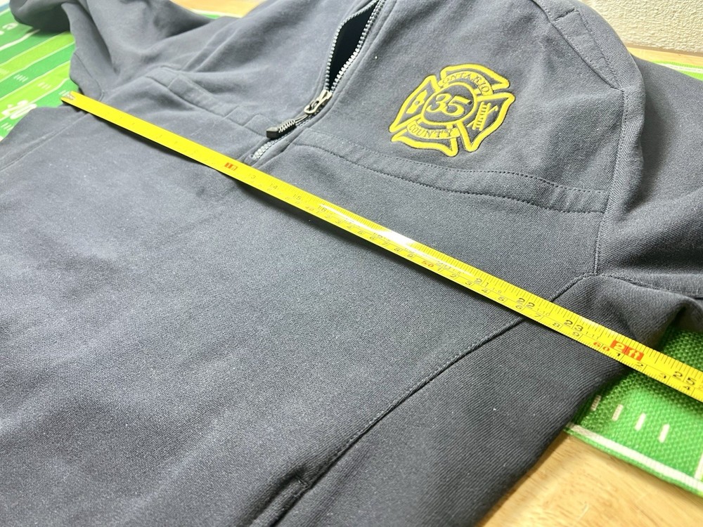 First Tactical Black Tactix Softshell 1/4 Zip Fire Dept. Jacket Large 🔥