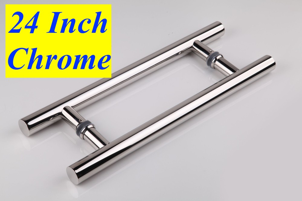 Shower Door Handle - 24" H-Style Ladder Pull (1" 1/4 diameter)