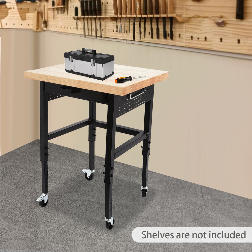 Standard Countertop Rectangular Countertop Modern Table Adjustable Workbench