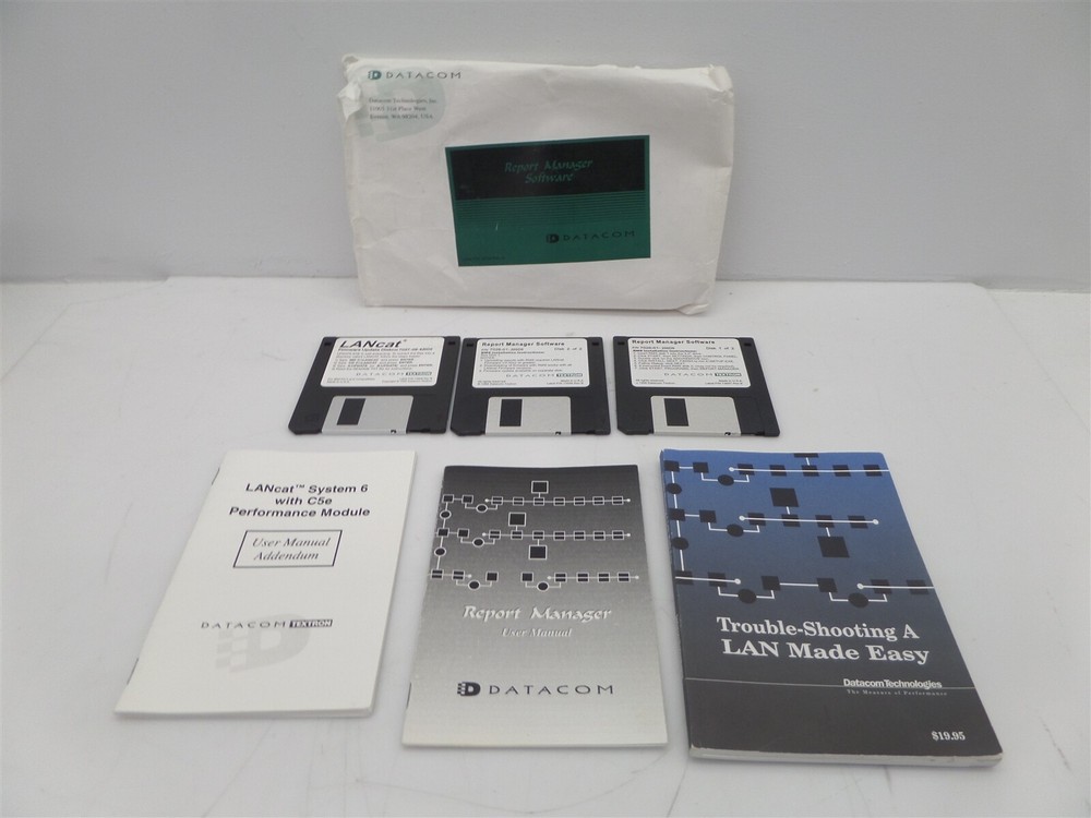 Datacom Textron LANcat System 6 Cable Tester