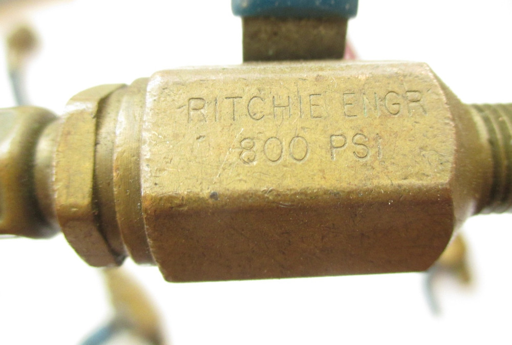 Yellow Jacket 25980 3 pc Set 9" FLEXFLOW™ Adapter Hose with Compact Ball Valves