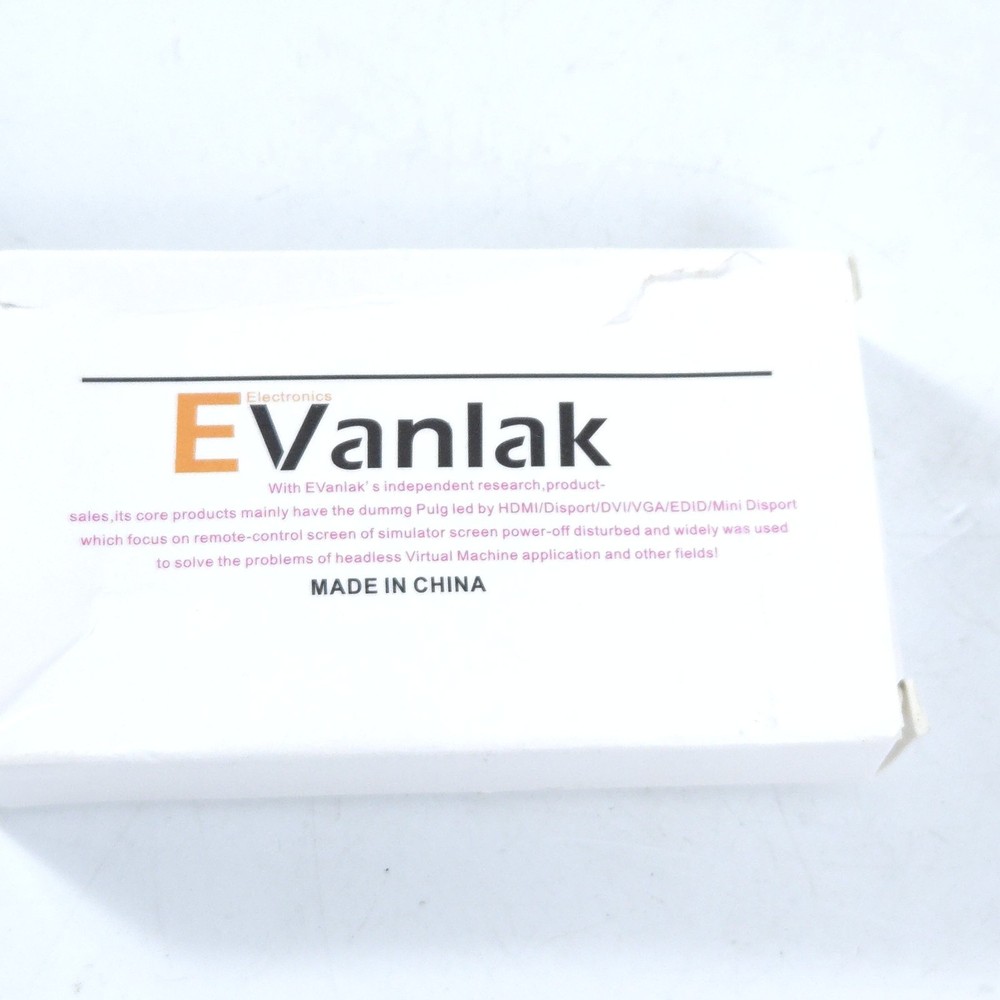 EVanlak Hdmi Edid Emulator Passthrough 3rd Generation 800p