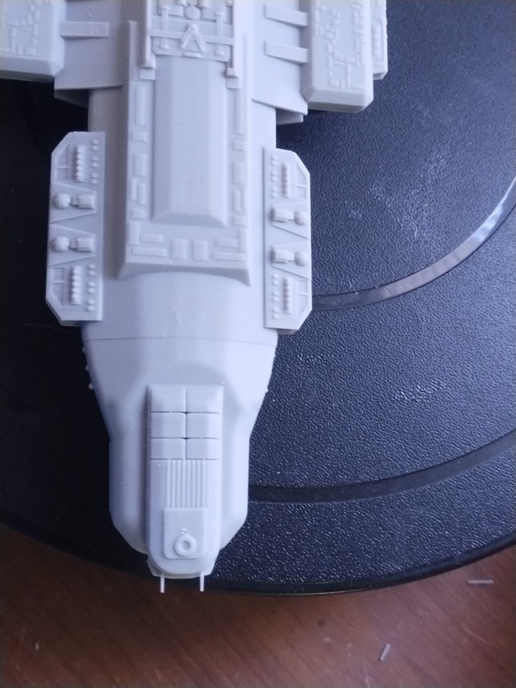 Stargate Ancient Cruiser 3d Resin Print 8.5"x4"