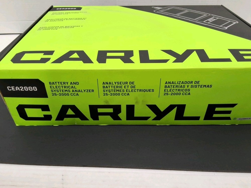 !! NEW !! -Carlyle- NAPA- Battery & Electrical System Analyzer- CEA2000