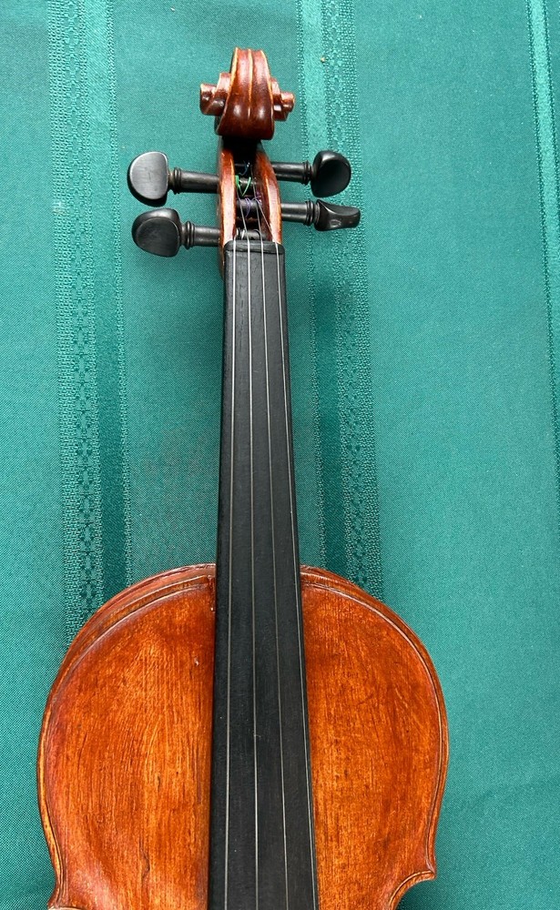 Old Full Size Violin With Hard Case And Bow