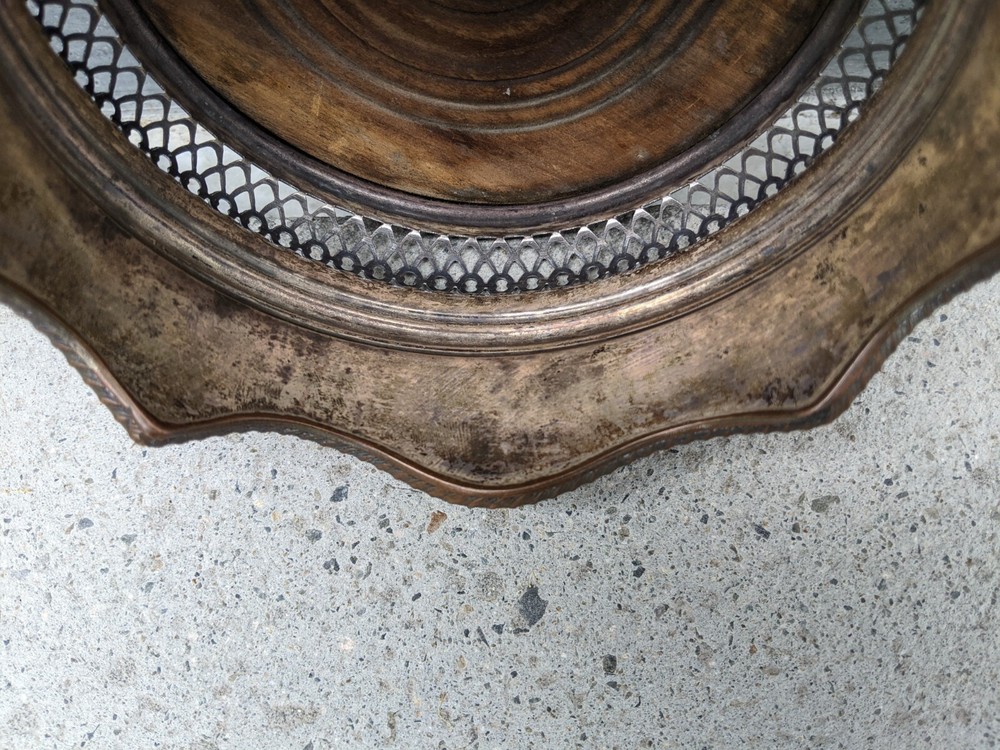 Vintage Copper Wine Coaster