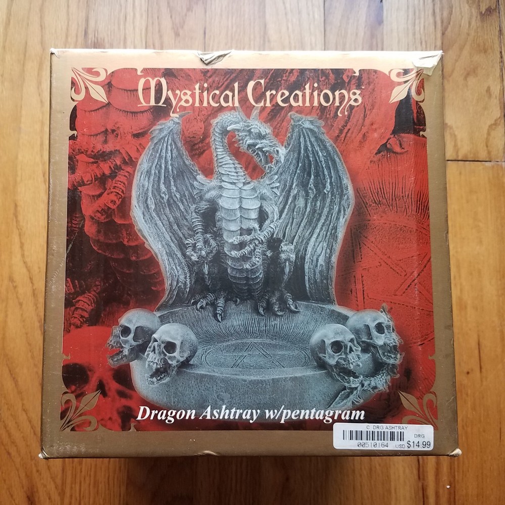 Mystical Creations Dragon Ashtray