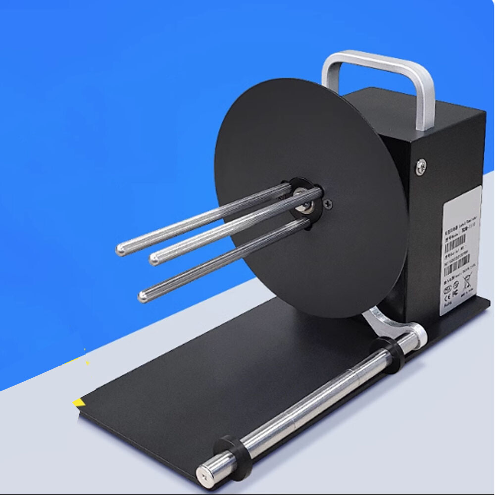 Automatic Label Rewinding Machine Bar Code Label Rewinder Two-way Label 110MM