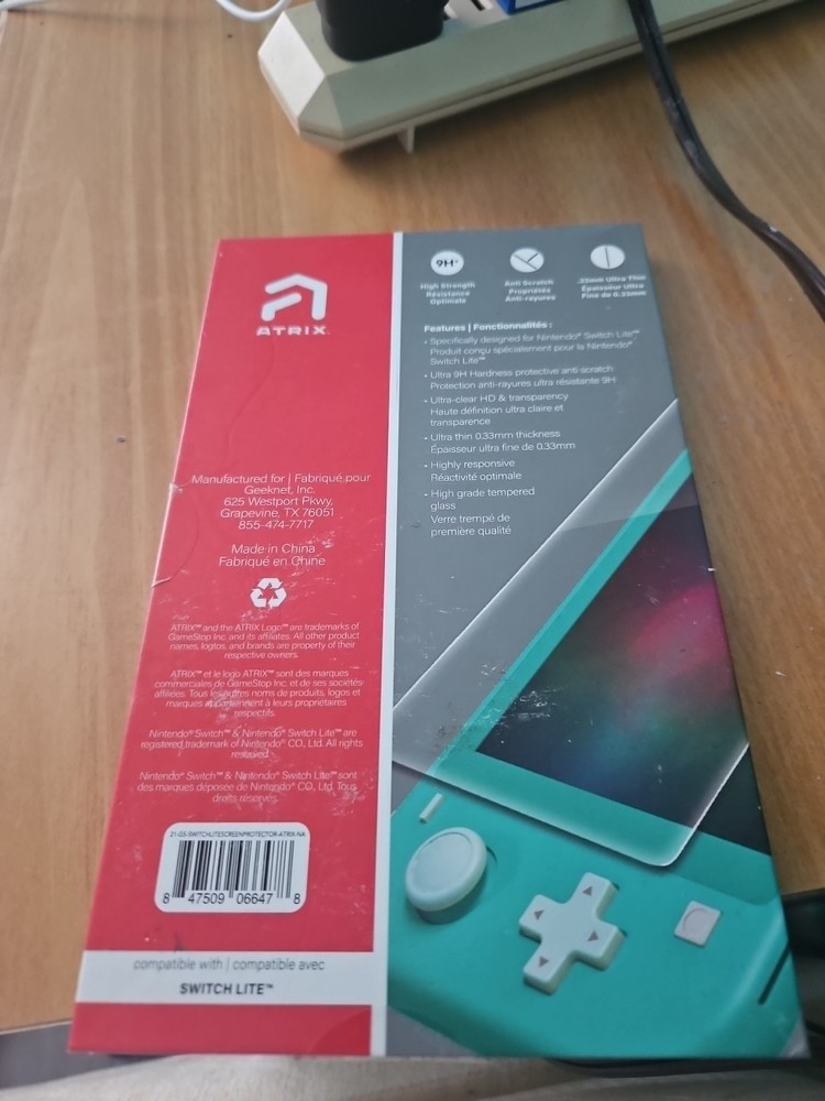 Switch Lite Nintendo Screen Protector