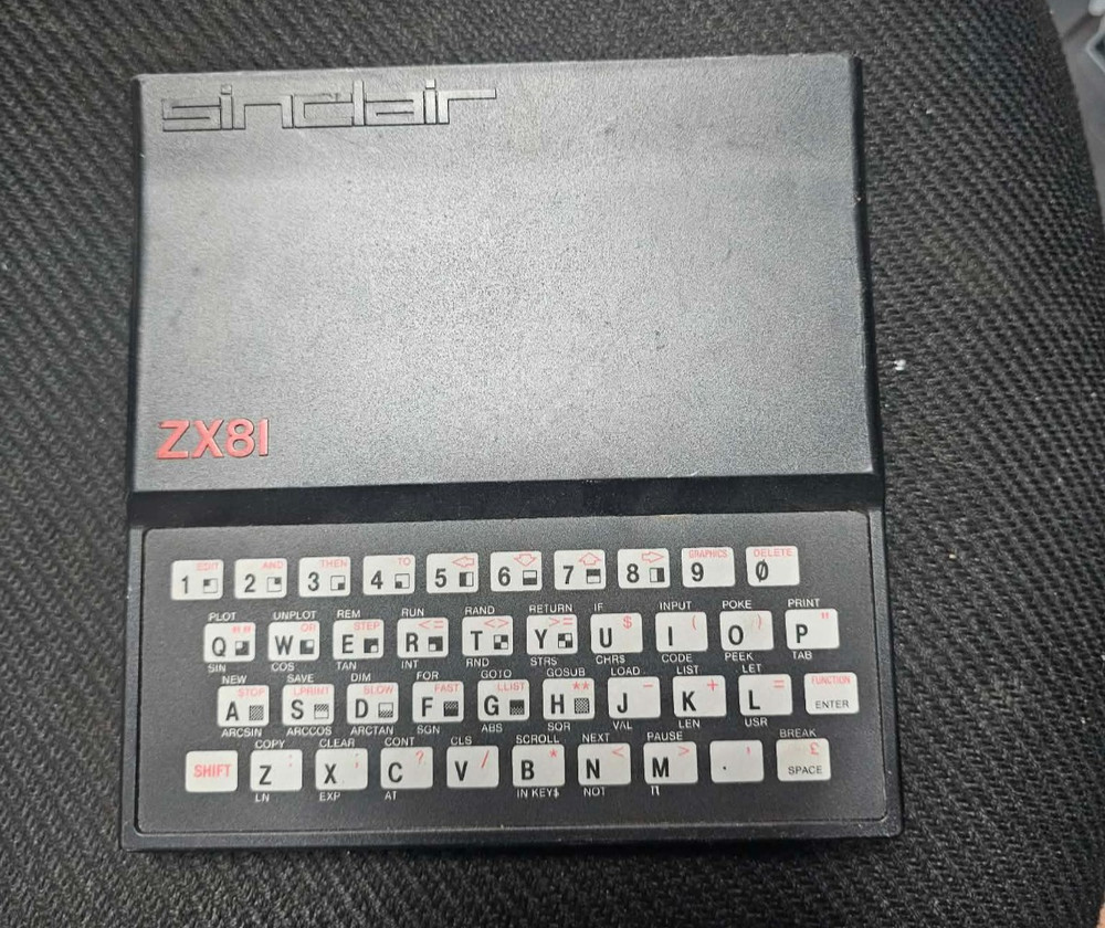 Vintage Retro Computing Sinclair ZX81 Computer TV/Game Switch
