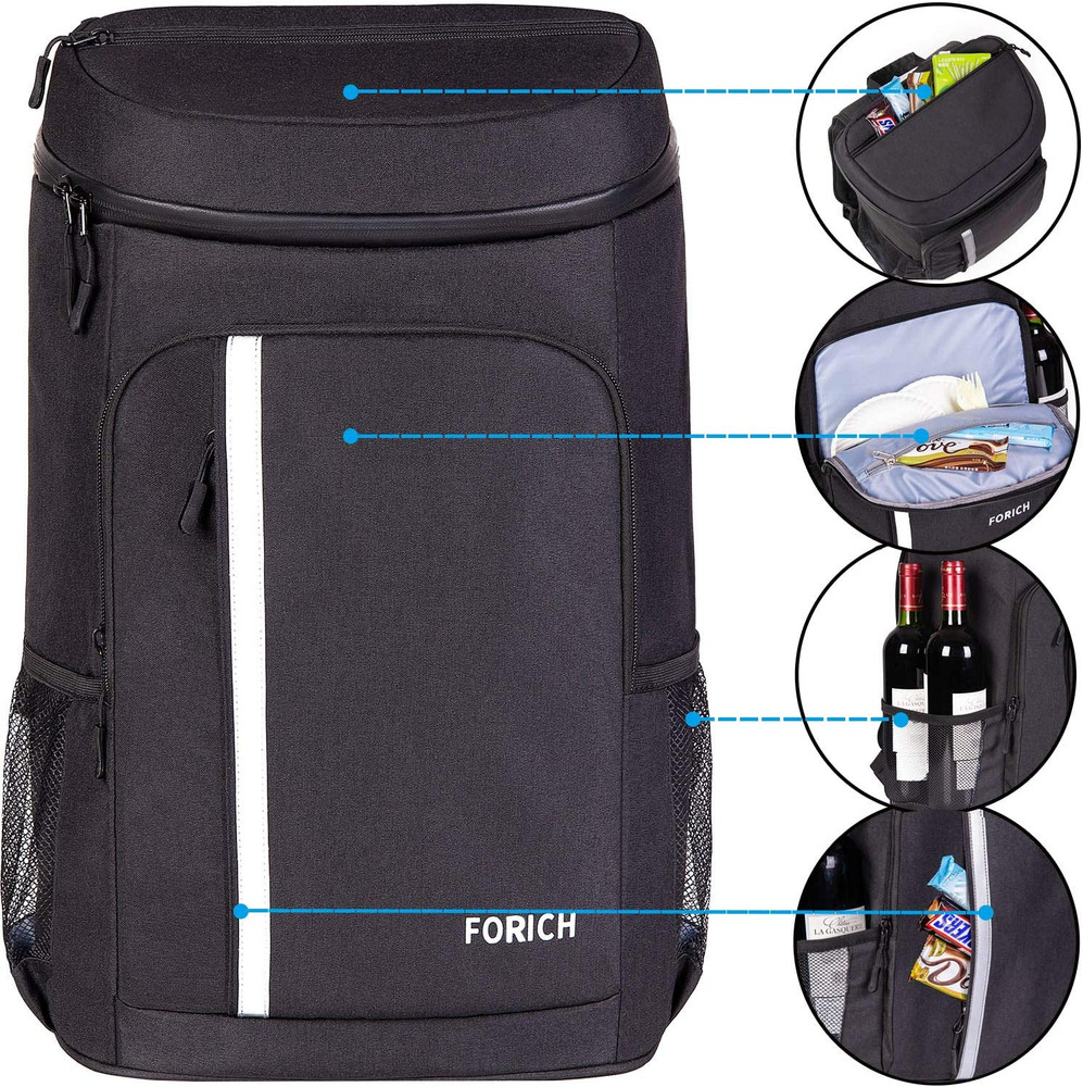 Backpack Cooler Leakproof Insulated Waterproof Backpack Cooler Bag, Lightweight