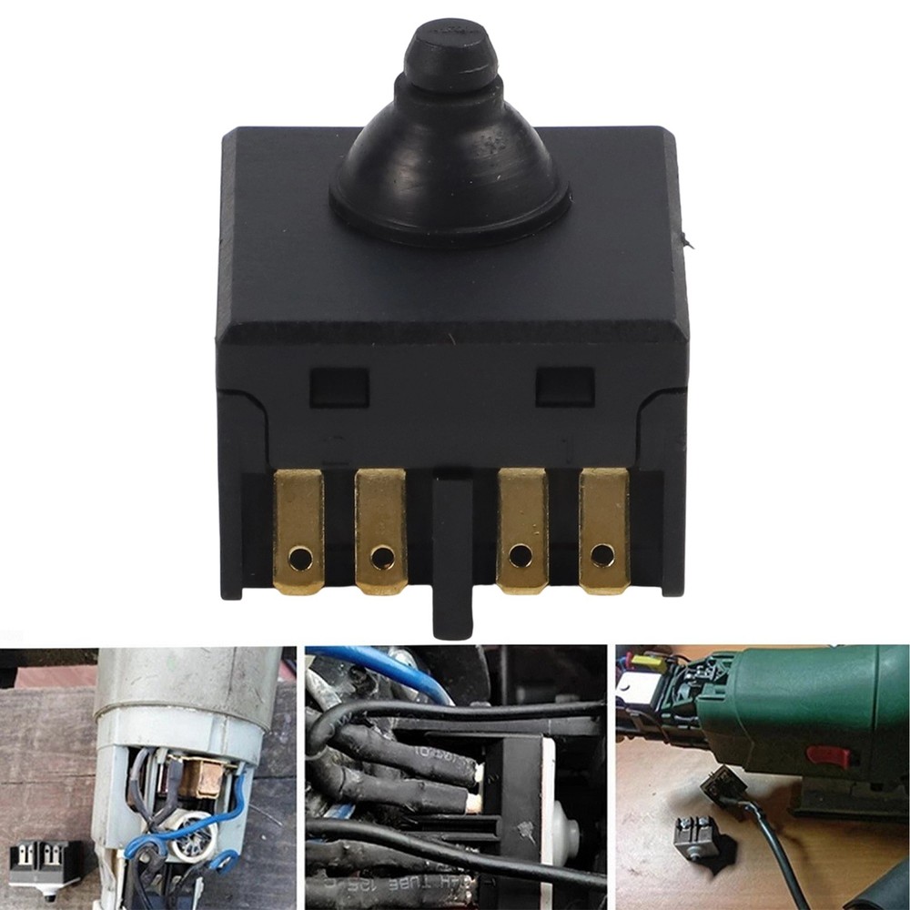 Replacement Push Button Switch For Angle Grinder 100 Polisher Accessory
