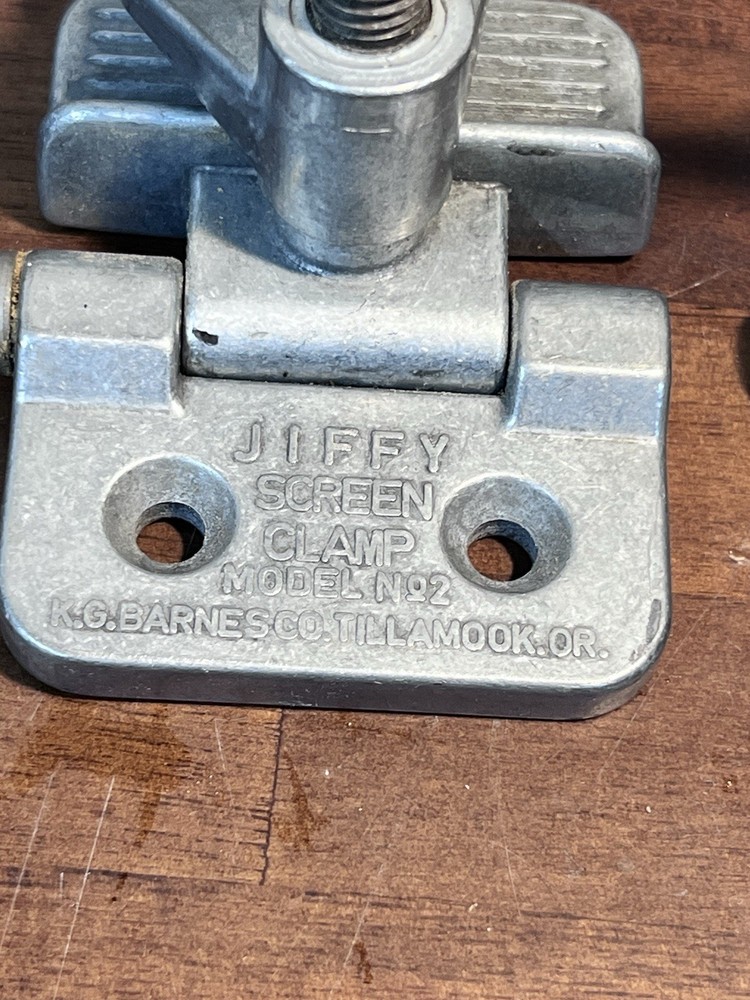 2 - Jiffy Screen Clamps - Model #2 - Screen Printing